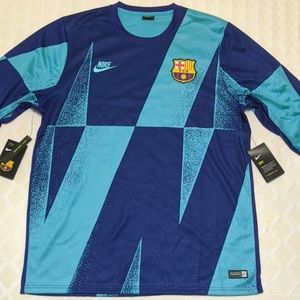 Nike FC Barcelona Crew Pre-match Jersey